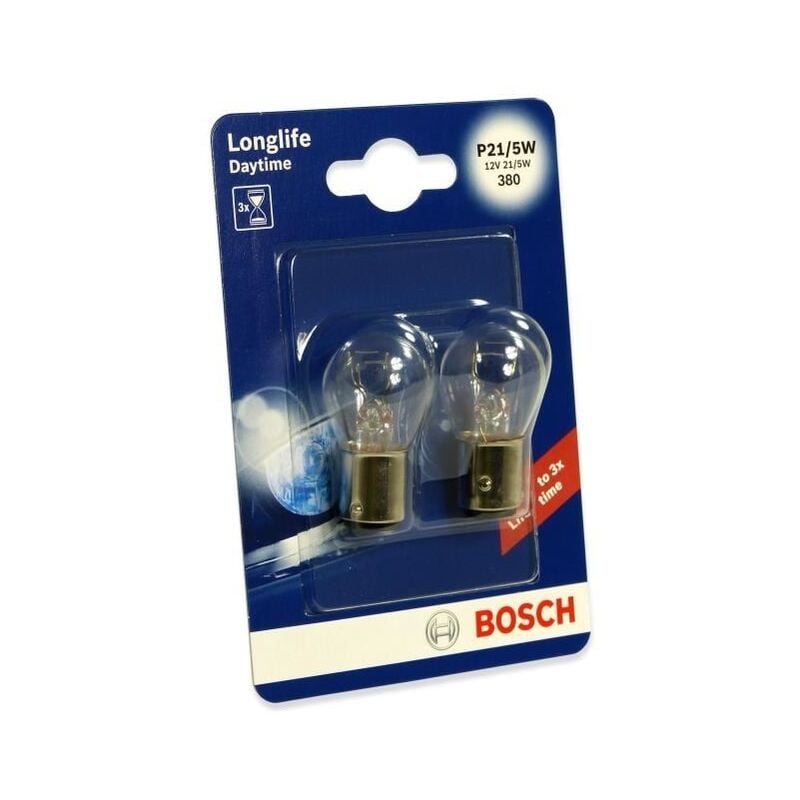 Ampoule longlife daytime 2 P21/5W 12V 21/5W 684852 - Bosch