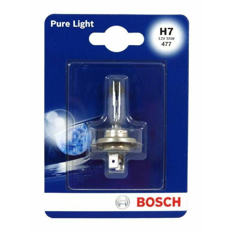 Bosch - Ampoule Pure Light 1 H7 12V 55W