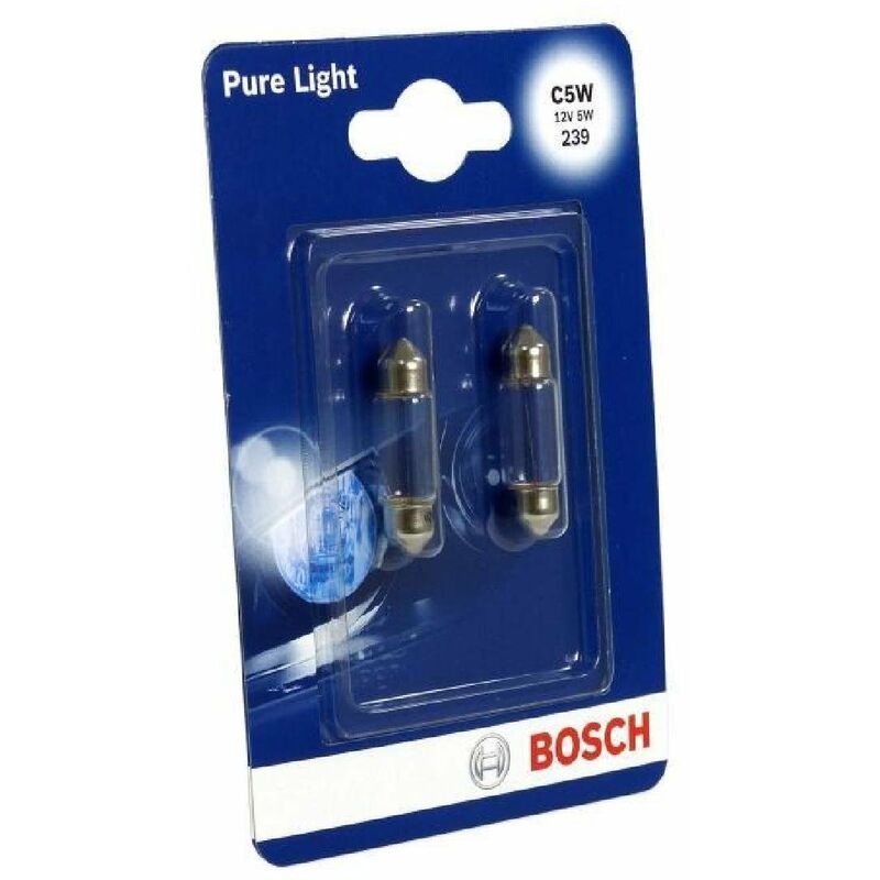 Ampoule pure light 2 C5W 12V 5W 684175 - Bosch