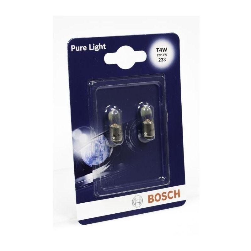 Bosch - ampoule pure light 2 T4W 12V 4W 684174