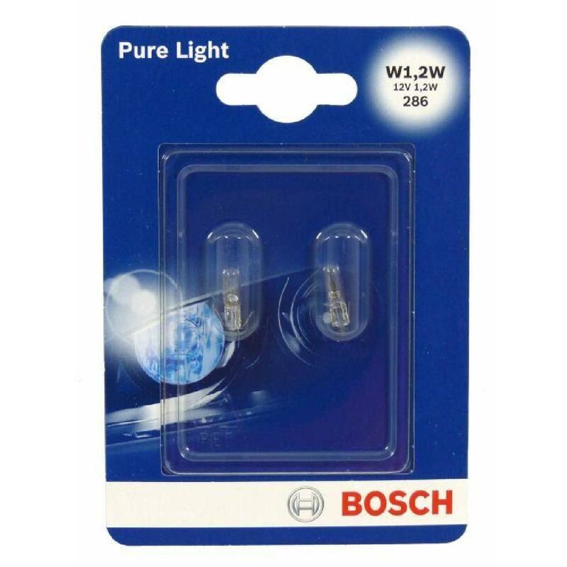 Ampoule pure light 2 W1,2W 12V 1,2W 301987301024 - Bosch