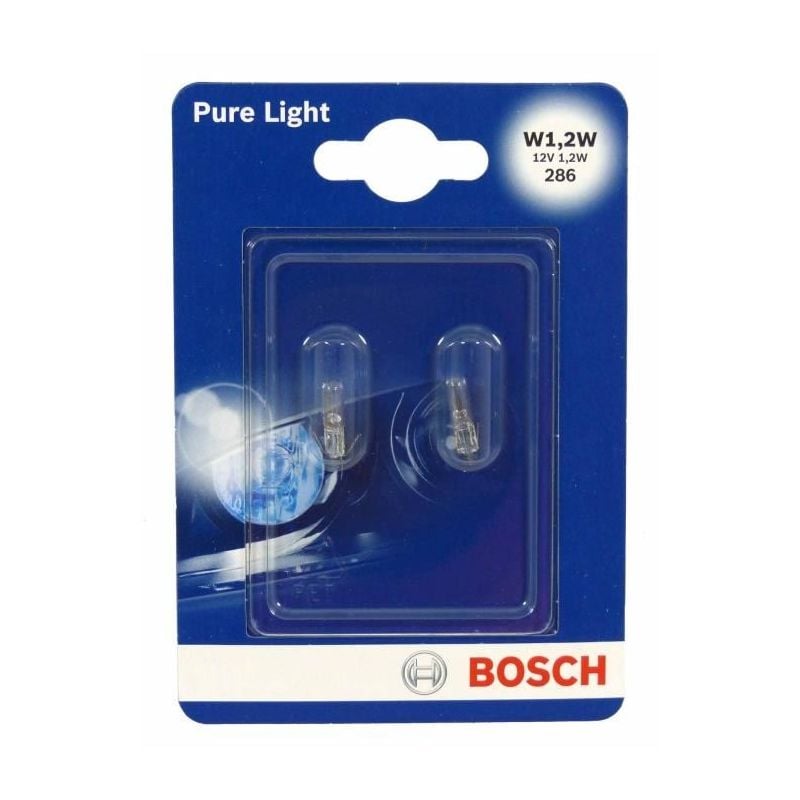 Bosch - ampoule pure light 2 W1,2W 12V 1,2W 301987301024