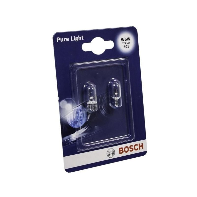 Ampoule pure light 2 W5W 12V 5W 684180 - Bosch