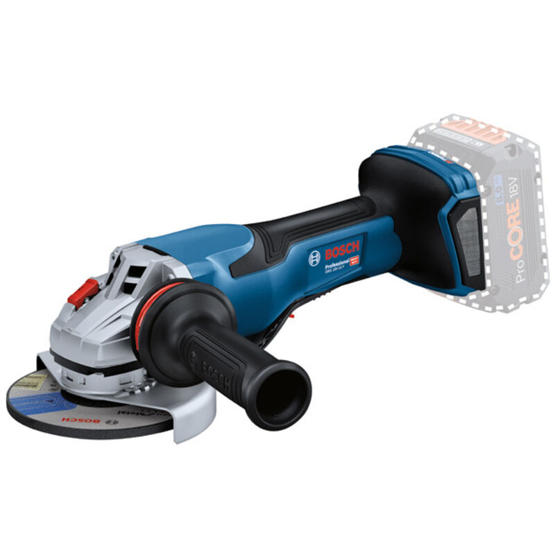 Bosch Professional Meuleuse angulaire sans fil biturbo gws 18V 15 p Bosch sans batterie ni chargeur en boxx