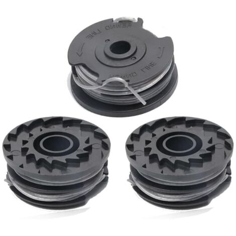 Bosch Art replacement spool, pack of 3 spools for Bosch Art 24 27 30 30-36 Li brushcutters, 18 m, 1.65 mm