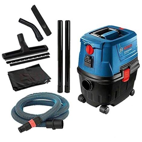 Bosch - Aspirateur eau et poussière 15 l 1100W 270 mbar 53 L/sec - GAS 15 PS