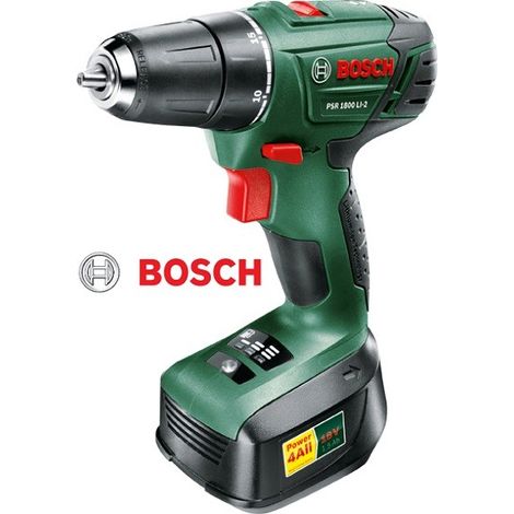 Taladro Bosch atornillador PSR-1800-LI-2