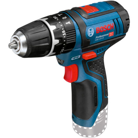 BOSCH - Atornillador taladro de percusi?n a bater?a GSB 12V-15