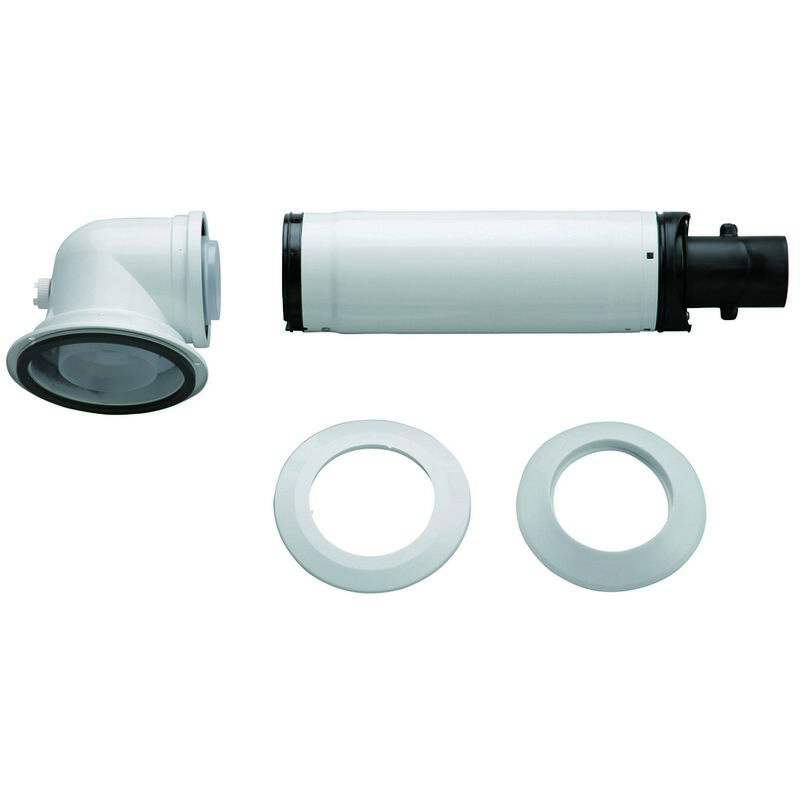 Kit base scarico fumi per caldaie a condensazione bosch diam. 60/100