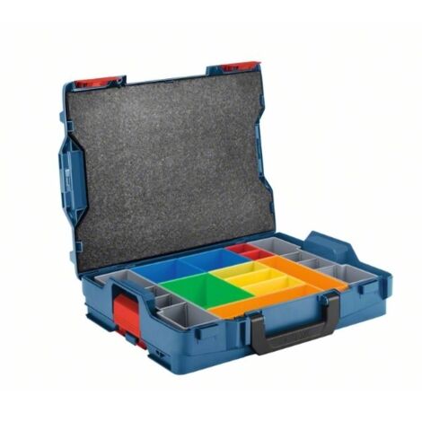 Bosch Azul Mobility System Maletín L-BOXX 102 y Set de 12 Piezas