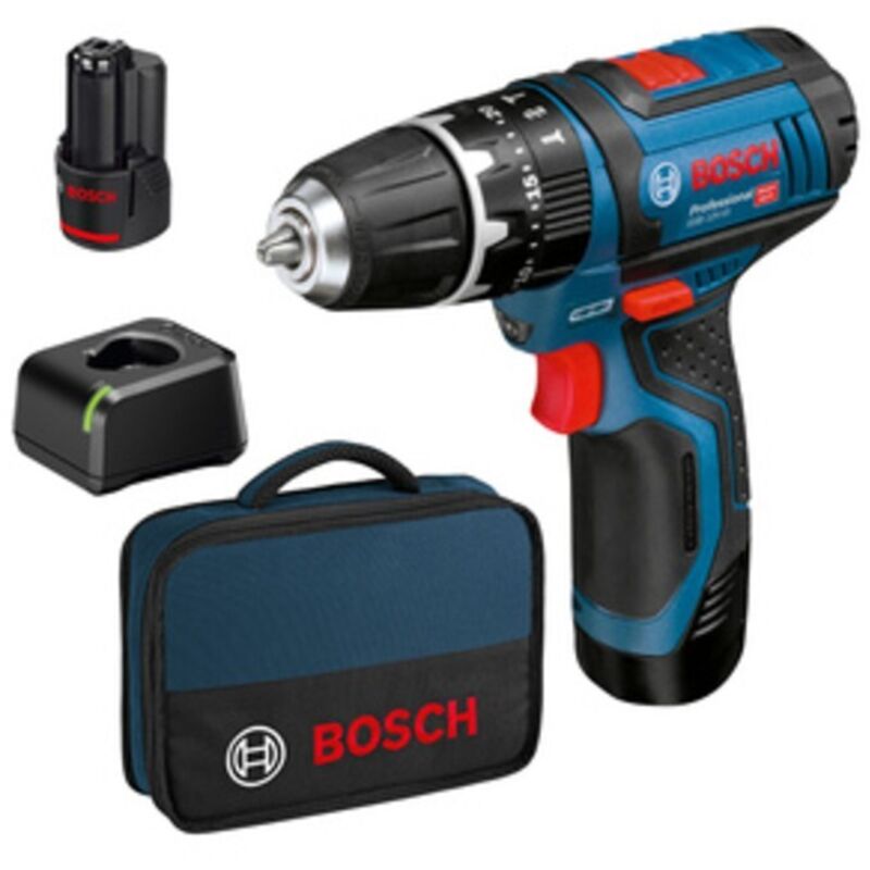 Bosch-B Trapano C/percussione Gsb 12v-15