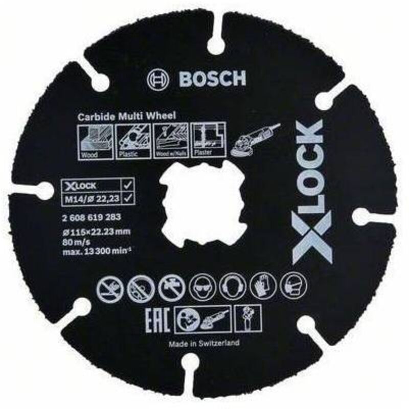 B disco univ. carbide x-lock mm.115 - Bosch
