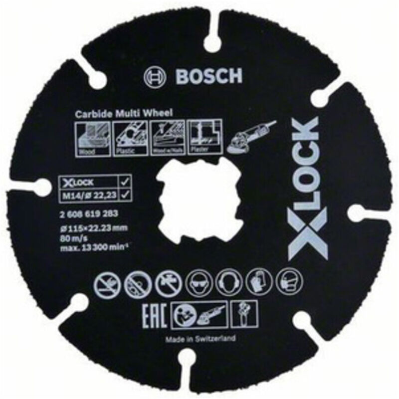 Bosch-A Disco Universale Carbide Xlock 115 Mm Bosch 1 Pz