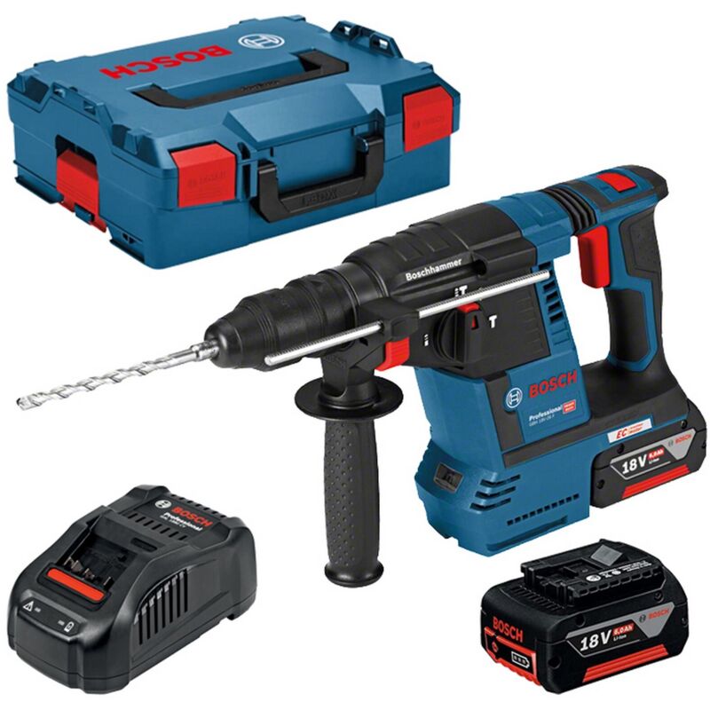 Bosch - b 18v martello perfor. 2batt.6ah gbh18v-26f