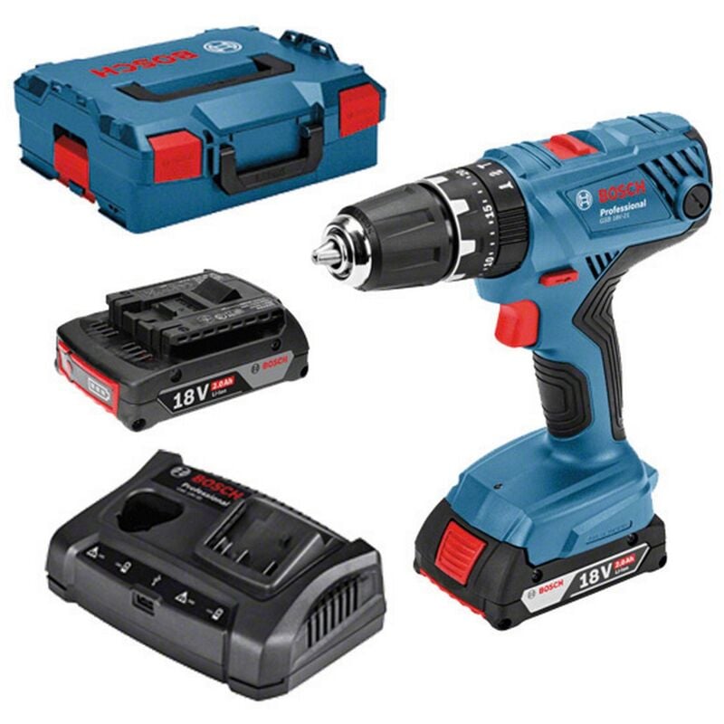 Trapano Bosch b 2 batterie gsb 18-2li plus in valigia - Salone