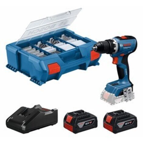 BOSCH-B TRAPANO GSR 18V-65 PROF BRUSHLESS +2 BATT