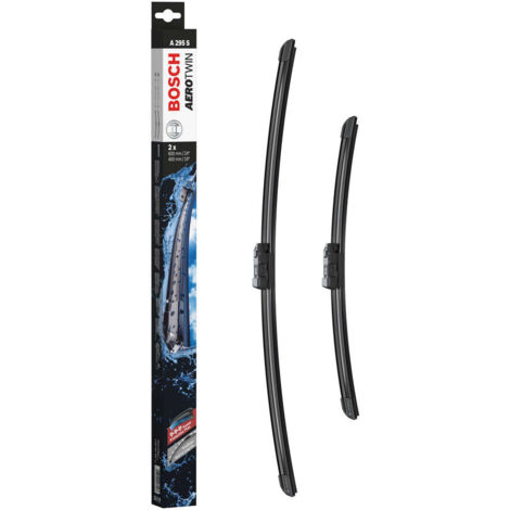 Bosch Balais d'essuie-glace plats AVANT Aerotwin A295S L=600/400mm - 1 paire