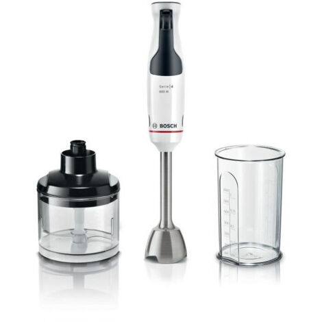BOSCH Batidora de mano MSM4W220 ErgoMaster Serie 4 600W blanco