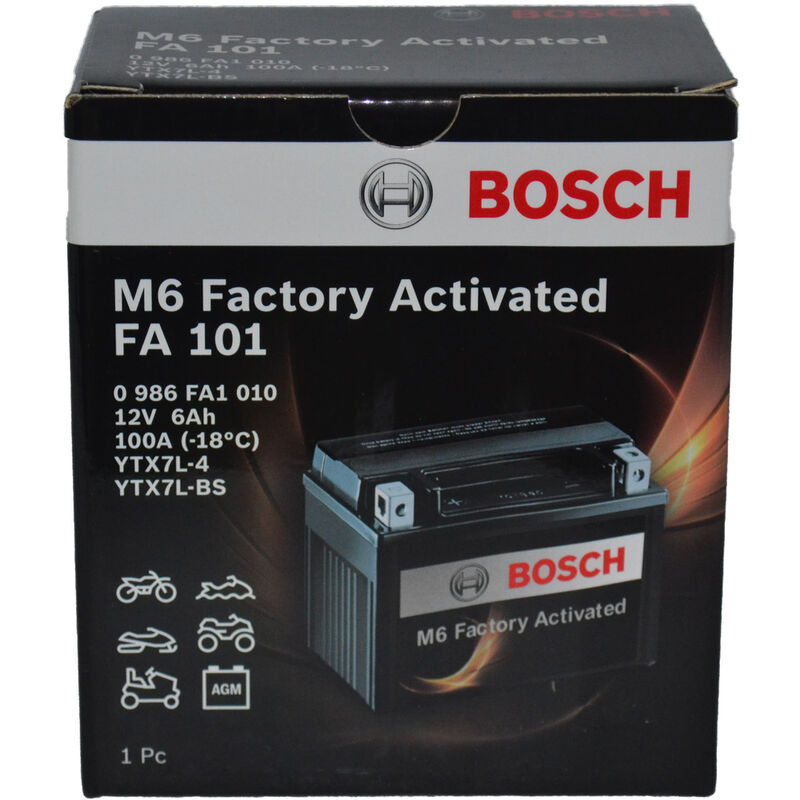 Image of Bosch - batteria x moto 6AH
