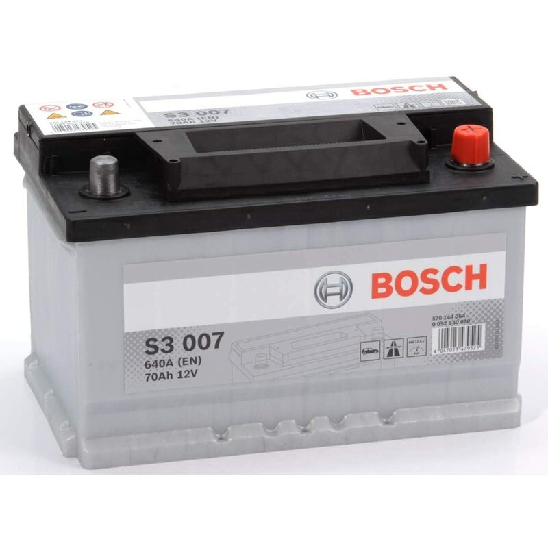Image of Bosch - batteria S3007 (70A dx) batteria per auto - ricambio