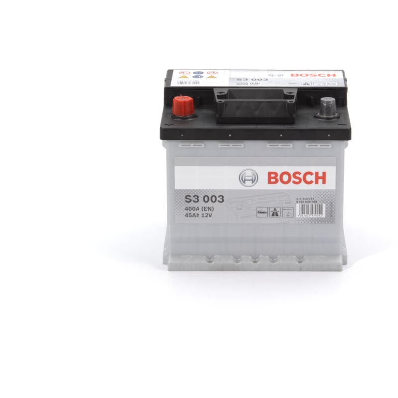 Bosch - Batterie de démarrage S3003 - Ce produit de marque est neuf.