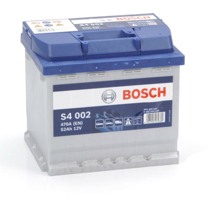 Batterie Bosch S4002 12v 52ah 470A 0092S40020 L1D