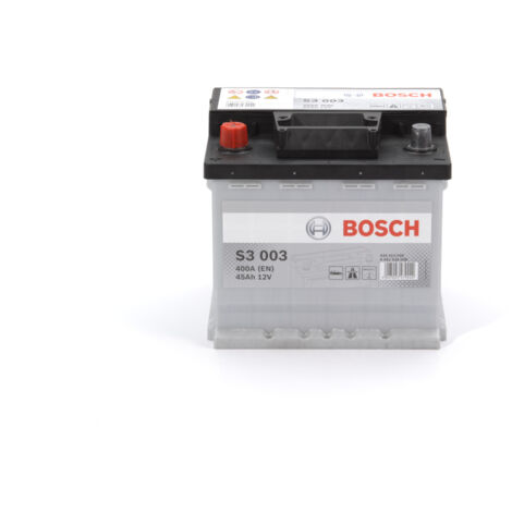 Bosch – Batterie de démarrage 12V 60Ah – Performance fiable pour démarrage rapide – Compatible avec véhicules essence et diesel - S3003