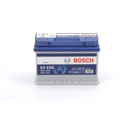 Bosch – Batterie de démarrage 12V 70Ah – Technologie AGM – Démarrage rapide pour voiture et moto – Compatible avec véhicules modernes