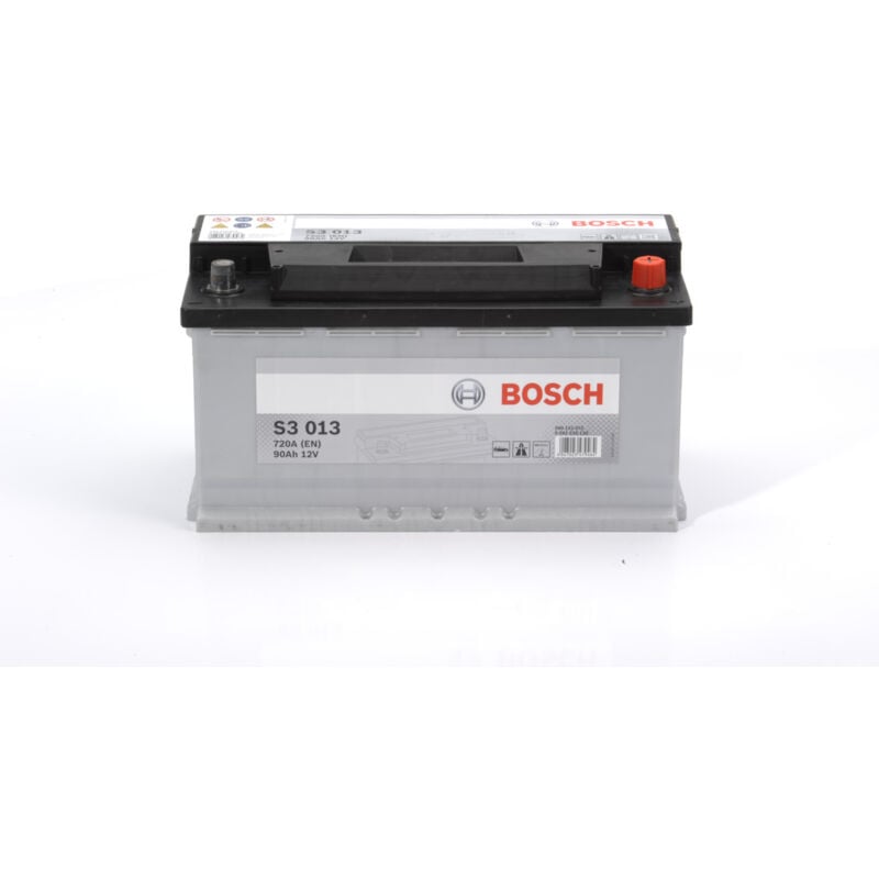 Batterie de démarrage Bosch S3013 - Ce produit de marque est neuf.