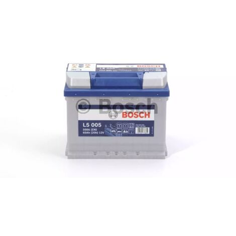 BOSCH - Batterie décharge lente Bosch 12V 60 Ah 560 A - 0092L50050