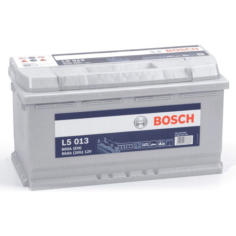 BOSCH - Batterie décharge lente Bosch 12V 90 Ah 800 A - 0092L50130