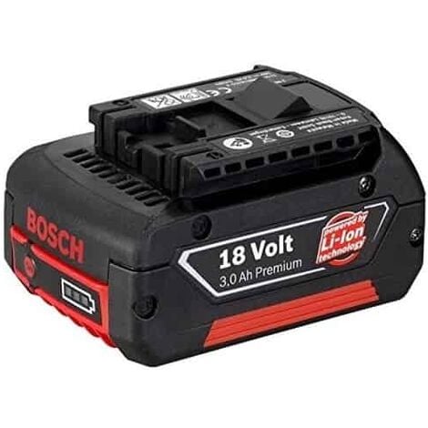 BOSCH Batterie GBA 18V li-ion 3,0 Ah - 2607336236 - 1600A012UV