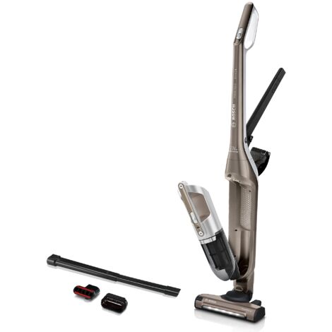 BOSCH BBH3ALL23 Aspirateur balai sans fil 2en1 et multifonction Flexxo - 2 vitesses - 23V - 50 mn d'autonomie - Champagne métal