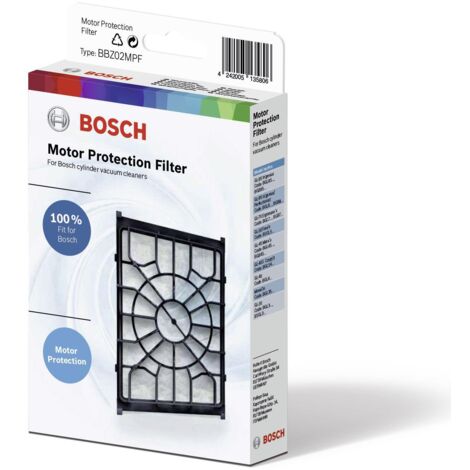 Bosch BBZ02MPF Filtro di protezione del motore lavabile