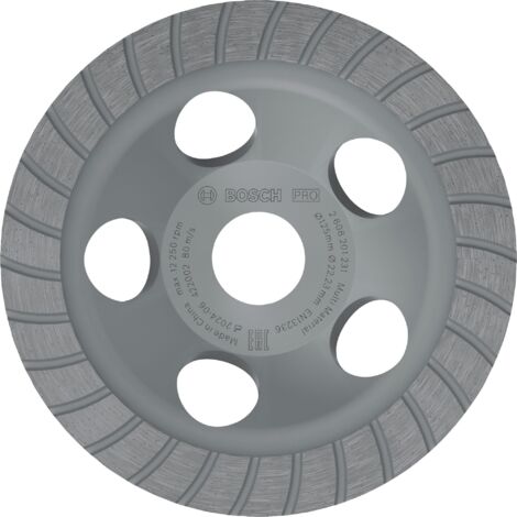 Bosch Best for Universal Turbo Diamond Cup Wheel 125 mm