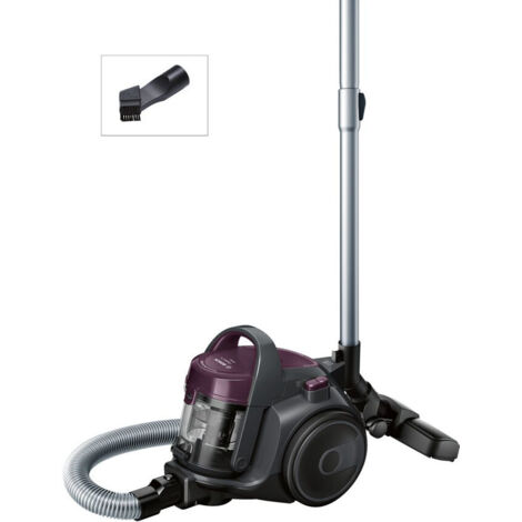 Bosch BGC05AAA1 Aspirapolvere da Traino a Secco Senza Sacchetto Nero