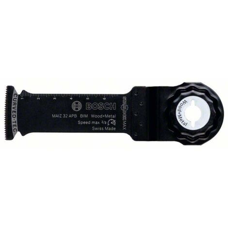 Bosch BIM Tauchsägeblatt MAIZ 32 APB, Wood and Metal, 80 x 32 mm, 1er-Pack