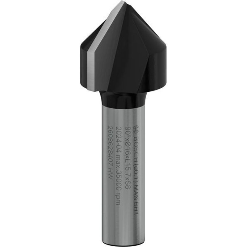 2608628407 Fresa per scanalature a v - Bosch