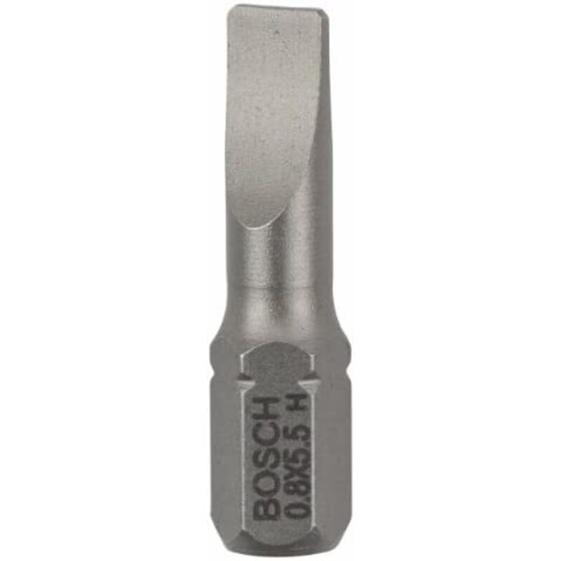 Bit per cacciavite Extra-Duro S 0,8 x 5,5, 25 mm, confezione da 25