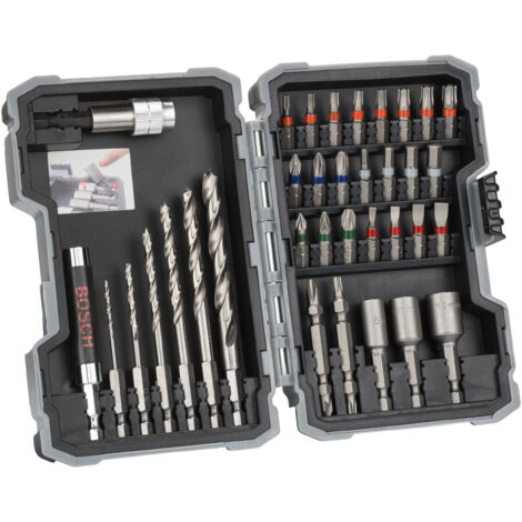 Bosch Bohrer- und Schrauber Set PRO Holz (Wood), 35-teilig