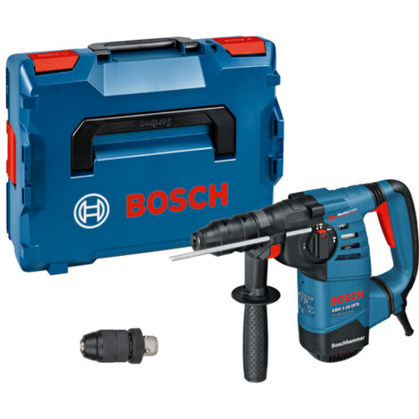BOSCH 3-28 DFR 800 Watt mit SDS-plus und Zubehör in L-BOXX