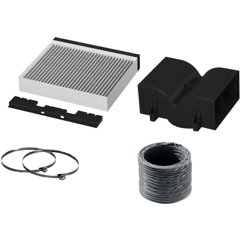 Kit de recyclage cleanair pour hotte - Bosch - DWZ1CB1I4