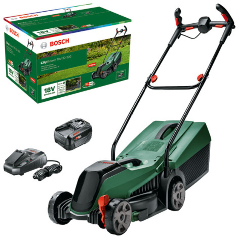 Bosch CityMower 18V-32-300 Cordless Lawn Mower