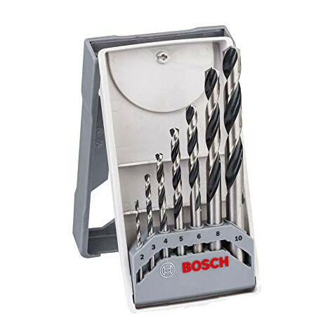 Coffret 18 forets HSS PointTeQ Ø1-10mm BOSCH - plusieurs modèles disponibles