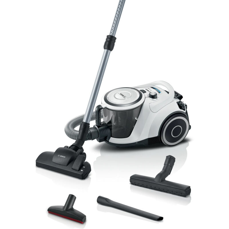 Bosch - BGC41XALL Bodenstaubsauger ohne Beutel Serie 6 weiß