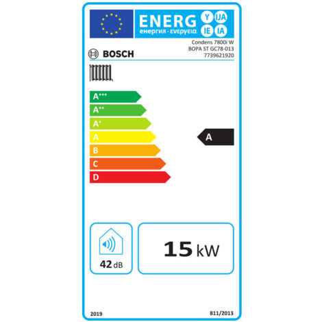 BOSCH Brennwert-Standardpaket Bopa ST GC78-013 Condens GC7800i W 15 P 23, W 160-5 P1 A
