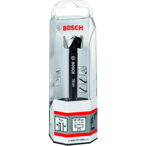 BOSCH - Broca fresadora madera 10 10x90, d 8, toothed-edge