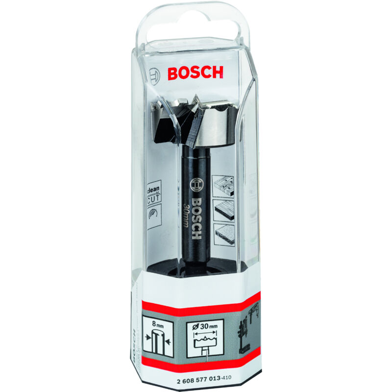 

BOSCH 2608577013 Broca fresadora madera 30 30x90, d 8, toothed-edge