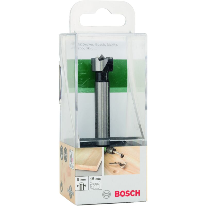 

2609255285 Broca fresadora madera, DIN 7483 G Ø 15,0 mm- L- 90 mm - Bosch