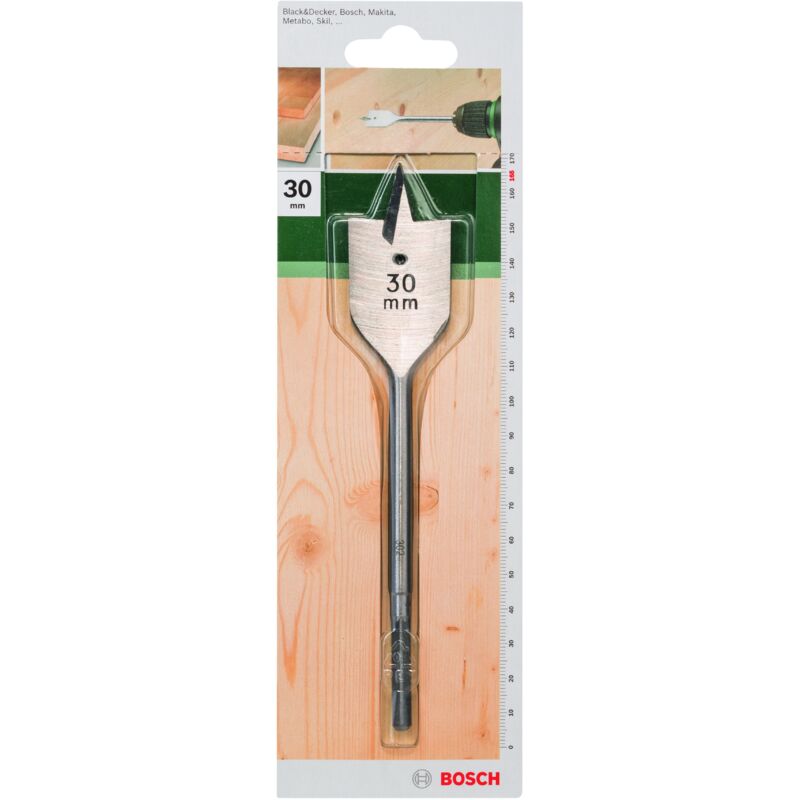 

BOSCH 2609255272 Broca fresadora plana, hexagonal Ø 30,0 mm